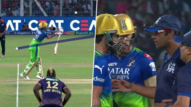 IPL 2024: विराट कोहली के विकेट पर बवाल...अंपायर के फैसले से नाखुश दिखे 'किंग'