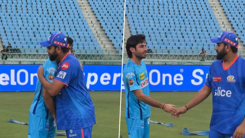Rohit Sharma Tease Ravi Vishnoi: रोहित शर्मा बनें स्कूल PT टीचर, टीम इंडिया के कप्तान ने रवि विश्नोई से पूछा बाल कब कटवा रहा, मजेदार वीडियो हुआ वायरल