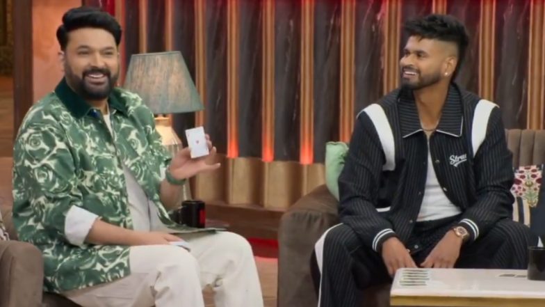 Shreyas Iyer Magic Skills: केकेआर के कप्तान श्रेयस अय्यर ने 'द ग्रेट इंडियन कपिल शर्मा शो' में अपनी अनदेखी जादुई कला दिखाई, वीडियो हुआ वायरल