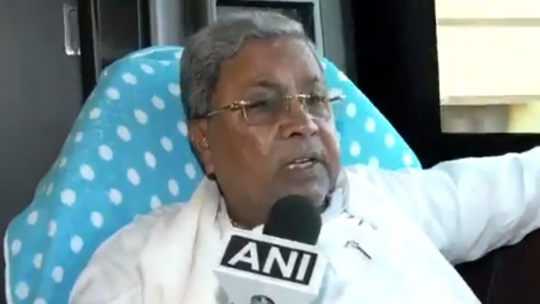 Karnataka: सीएम और कांग्रेस नेता सिद्धारमैया ने जताया भरोसा, कहा -केंद्र में गठबंधन सरकार बनने की पूरी संभावना