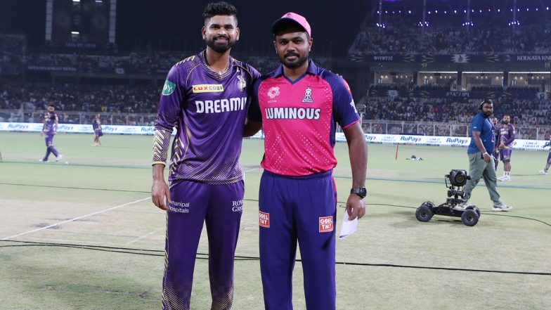 RR vs KKR IPL 2024 Live Score Updates: कोलकाता नाइट राइडर्स को लगा दूसरा झटका, कुलदीप सेन ने अंगकृष रघुवंशी को आउट कर भेजा पवेलियन