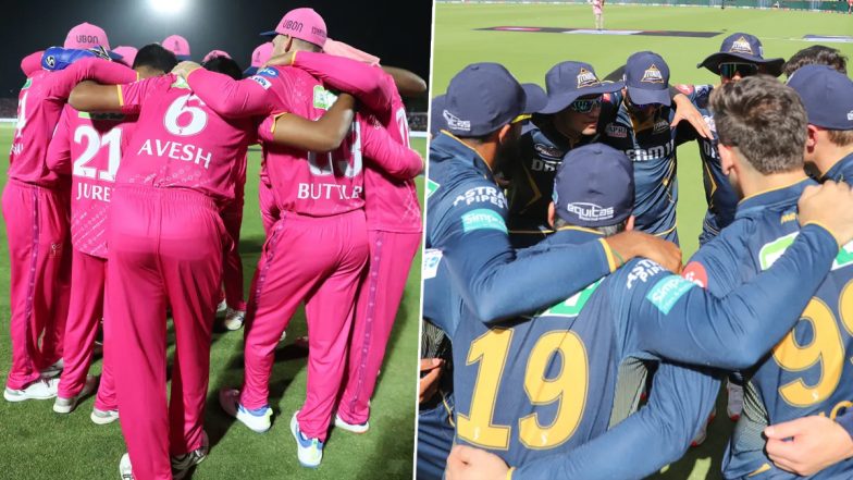 RR vs GT IPL 2024 Live Streaming: आज गुजरात टाइटंस के सामने राजस्थान रॉयल्स की चुनौती, यहां जानें कब- कहां और कैसे देखें लाइव प्रसारण