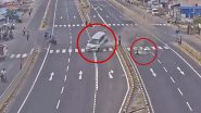 Horrific Accident Caught on Camera: सड़क पर दौड़ती कार ऐसी पलटी...  पहले नहीं देखा होगा ऐसा खतरनाक एक्सीडेंट!