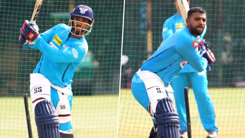 Nicholas Pooran Batting In Nets: निकोलस पूरन ने RCB के खिलाफ मुकाबले से पहले एलएसजी प्रशिक्षण सत्र के दौरान नेट्स में बहाया पसीना, देखें वीडियो