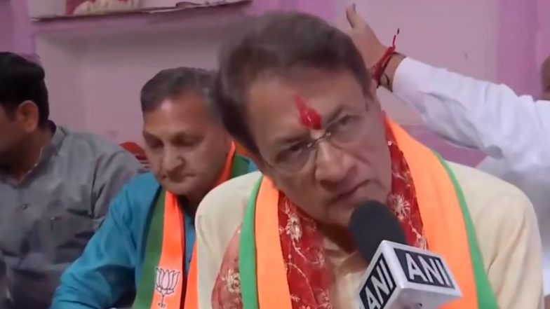 Uttar Pradesh: मेरठ में प्रचार में जुटे बीजेपी उम्मीदवार और रामायण के अभिनेता अरुण गोविल ने कहा- बहुत ज्यादा सम्मान और प्यार मिल रहा है -Video