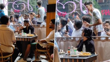 Bhool Bhulaiyaa 3: कॉफी का लुत्फ उठा रहे 'रूह बाबा' के साथ फैंस ने निकाली तस्वीरें, कोलकाता में चल रही है कार्तिक आर्यन स्टारर 'भूल भुलैया 3' की शूटिंग (Watch Video)