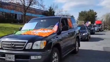 US VIDEO: विदेश में भी मोदी जलवा! अमेरिका में सिख समुदाय ने प्रधानमंत्री के सपोर्ट में निकाली कार रैली, अबकी बार 400 पार का लगाया नारा