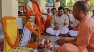 CM Yogi Performs Mahayagya: चुनावी व्यस्तता के बीच सीएम योगी गोरखनाथ ने मंदिर में हनुमत प्राण प्रतिष्ठा के अवसर पर किया महायज्ञ, देखें वीडियो