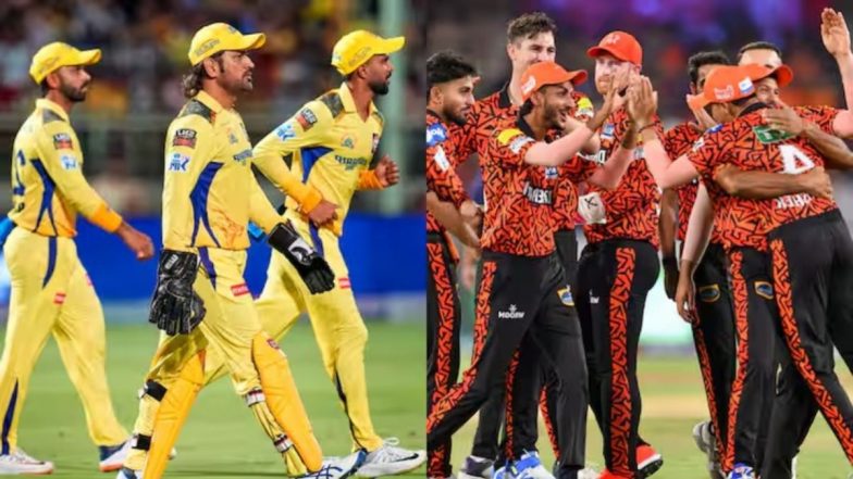 CSK vs SRH, IPL 2024 46th Match Live Score Update: इस हाईवोल्टेज मुकाबले में इन धुरंधरों के साथ मैदान में उतर रही है दोनों टीमें, प्लेइंग इलेवन पर एक नजर