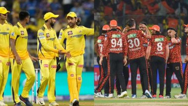 CSK vs SRH, IPL 2024 46th Match: आईपीएल इतिहास में चेन्नई सुपर किंग्स और सनराइजर्स हैदराबाद का एक-दूसरे के खिलाफ कुछ ऐसा रहा है प्रदर्शन, यहां देखें दोनों टीमों के आकंड़े