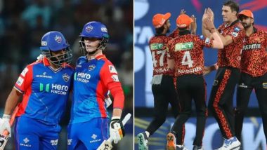 DC vs SRH, IPL 2024 35th Match Stats And Record Preview: दिल्ली कैपिटल्स और सनराइजर्स हैदराबाद के बीच होगी कांटे की टक्कर, आज मैच में बन सकते हैं ये बड़े रिकॉर्ड; यहां देखें आंकड़ें