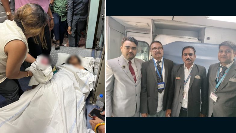 LTT-Prayagraj Duronto Express में महिला ने दिया बच्चे को जन्म, डिलीवरी में टिकट चेकिंग स्टाफ ने की सहायता (See Pics)