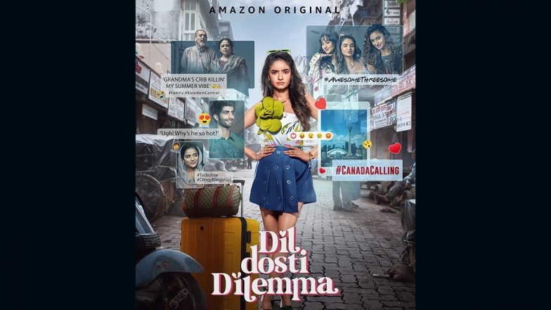 Dil Dosti Dilemma: प्राइम वीडियो ने अपनी यंग एडल्ट ऑरिजिनल सीरीज 'दिल दोस्ती डिलेमा' का किया ऐलान, Anushka Sen स्टारर इस सीरीज का 25 अप्रैल को होगा प्रीमियर (View Pic)