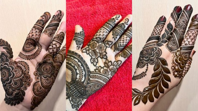 Latest Mehndi Design For Eid ul-Fitr 2024: ईद की खुशियों में लगाए चार चांद, अपनी हथेलियों पर सजाएं मेहंदी के ये यूनिक डिजाइन्स