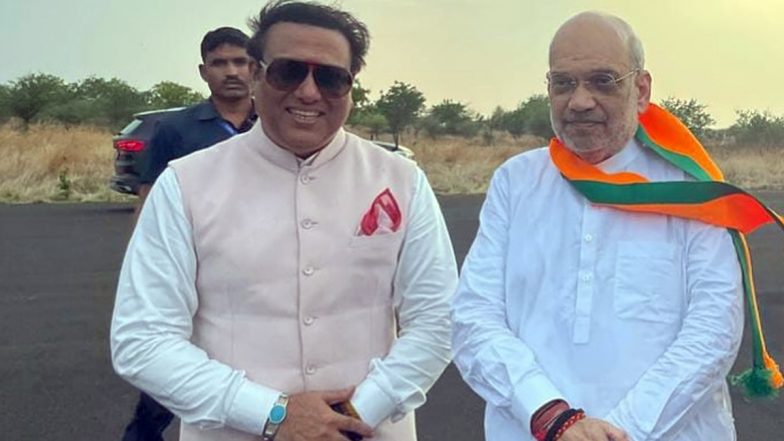 Govinda ने गृह मंत्री Amit Shah से की मुलाकात, सोशल मीडिया पर शेयर की तस्वीर (View Pic)