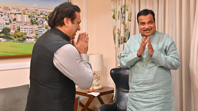 Govinda ने Nitin Gadkari से की मुलाकात, सोशल मीडिया पर तस्वीरें शेयर करते हुए जाहिर की खुशी (View Pics)