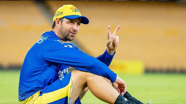 Devon Conway Joins CSK: चोट के कारण IPL 2024 से बाहर होने के बावजूद डेवोन कॉनवे चेन्नई सुपर किंग्स के प्रैक्टिस सेशन में हुए शामिल, देखें तस्वीर