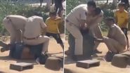 Rajasthan Cops Thrash Man: राजस्थान में बेटे के सामने दो पुलिस वाले मिलकर शख्स को बेरहमी पीटा, वीडियो वायरल होने पर निलंबित