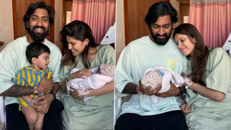Krunal Pandya Blessed With Baby Boy:&nbsp;पंड्या&nbsp;ब्रदर्स के घर खिली किलकारी! क्रुणाल दूसरी बार बनें पिता, पत्नी पंखुड़ी शर्मा&nbsp;ने&nbsp;बेबी बॉय दी जन्म, देखें खुबसूरत तस्वीरें