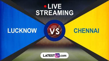 LSG vs CSK IPL 2024 Live Streaming: आईपीएल में आज खेला जाएगा लखनऊ सुपर जाइंट्स बनाम चेन्नई सुपर किंग्स रोमांचक मुकाबला, यहां जानें कब- कहां और कैसे देखें लाइव एक्शन