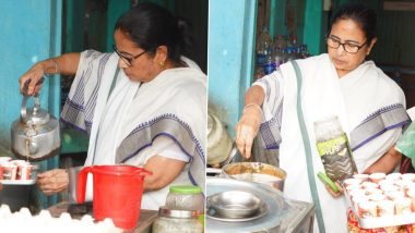 Lok Sabha Elections 2024: चुनाव प्रचार में जुटी ममता बनर्जी, जलपाईगुड़ी में एक दुकान पर खुद की हाथों से चाय बनाने के बाद लोगों को परोसा, तस्वीरें वायरल