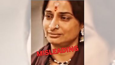 Fact Check: 'मैं महिला नहीं हूं...', हैदराबाद की बीजेपी उम्मीदवार माधवी लता का एडिटेड वीडियो वायरल, यहां जानें पूरा सच