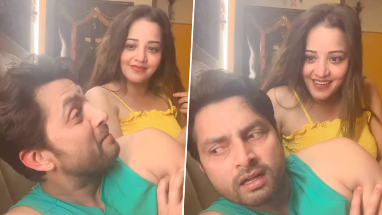 भोजपुरी अदाकारा Monalisa ने अपने पति के साथ शेयर किया फनी वीडियो, आप हंस-हंसकर हो जाएंगे लोट-पोट (Watch Video)