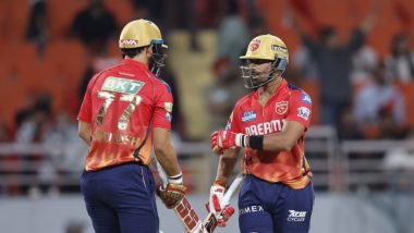 PBKS vs GT IPL 2024 Live Streaming: आज आईपीएल के डबल डेकर के दूसरे मुकाबले में गुजरात टाइटन्स से टकराएंगी पंजाब किंग्स, यहां जानें कब- कहां और कैसे देखें लाइव एक्शन