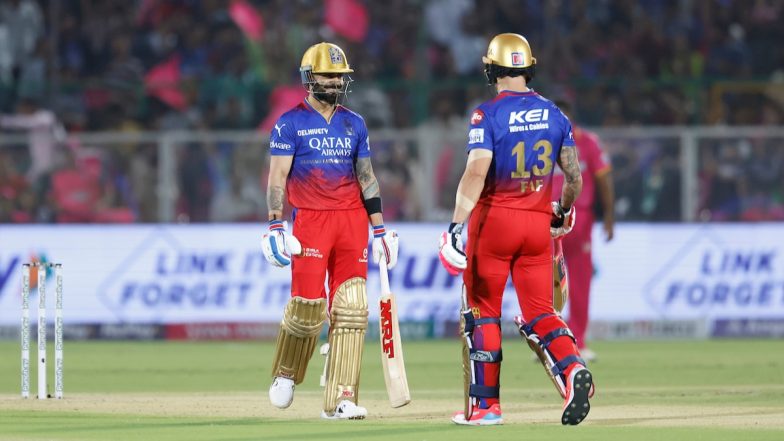 RR vs RCB, IPL 2024 19th Match Live Score Update: रॉयल चैलेंजर्स बेंगलुरु ने राजस्थान रॉयल्स को दिया 184 रनों का लक्ष्य, विराट कोहली का शानदार शतक