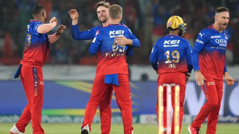 RCB vs GT, IPL 2024 52th Match: रॉयल चैलेंजर्स बेंगलुरु ने गुजरात टाइटंस को 147 रनों पर किया ढेर, मोहम्मद सिराज और यश दयाल ने ढाया कहर