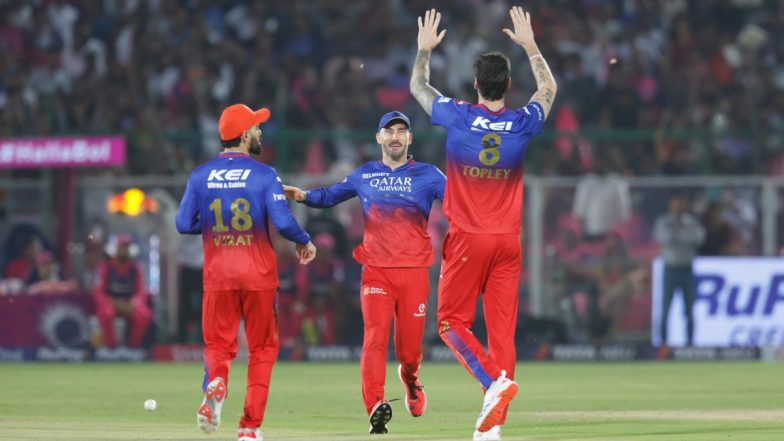 RR vs RCB, IPL 2024 19th Match Live Score Update: राजस्थान रॉयल्स की पारी लड़खड़ाई, रीस टॉपले ने ध्रुव जुरेल को बनाया अपना शिकार