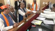 Rajnath Singh Files Nomination: राजनाथ सिंह ने लखनऊ सीट से दाखिल किया नामांकन, सीएम योगी सहित ये नेता रहे मौजूद- VIDEO