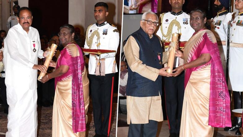 Padma Awards 2024: पूर्व उपराष्ट्रपति वेंकैया नायडू, राम नाईक, एक्टर मिथुन चक्रवर्ती सहित इन प्रमुख हस्तियों को मिला पद्म पुरस्कार, राष्ट्रपति मुर्मू ने किया सम्मानित- VIDEO