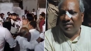 Sanjay Nishad Attack Video: यूपी सरकार में मंत्री संजय निषाद पर संतकबीरनगर में हमला, 6 लोगों के खिलाफ केस दर्ज