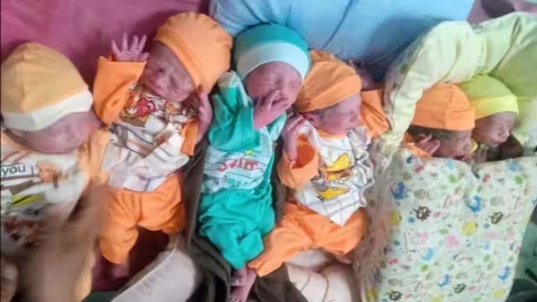 VIDEO: महिला ने एक साथ 6 बच्चों को दिया जन्म, हैरान डॉक्टर्स ने कहा- लाखों में एक होता है ऐसा केस