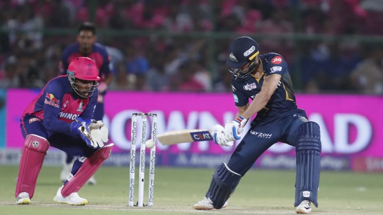 GT Beat RR, IPL 2024 24th Match Live Score Update: रोमांचक मुकाबले में गुजरात टाइटंस ने राजस्थान रॉयल्स को 3 विकेट से हराया, शुभमन गिल के बाद राहुल तेवतिया और राशिद खान ने खेली तूफानी पारी