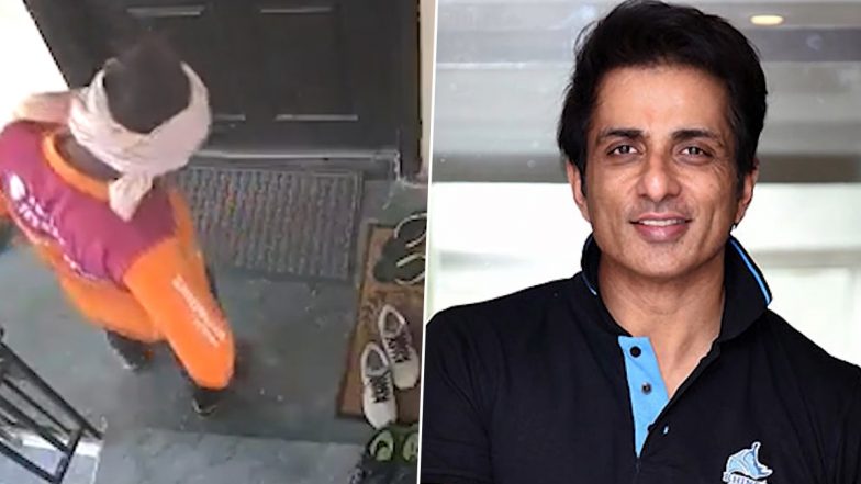 Swiggy Delivery Boy Video: कस्टमर के जूते चोरी करने वाले डिलीवरी बॉय के सपोर्ट में आए Sonu Sood, की ये अपील, देखें ट्वीट