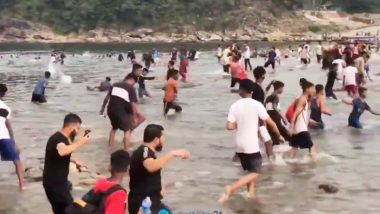 VIDEO: बांग्लादेशी पर्यटकों की गुंडागर्दी! भारतीय लोगों पर किया हमला, जाफलोंग बॉर्डर पर पत्थरबाजी का वीडियो वायरल