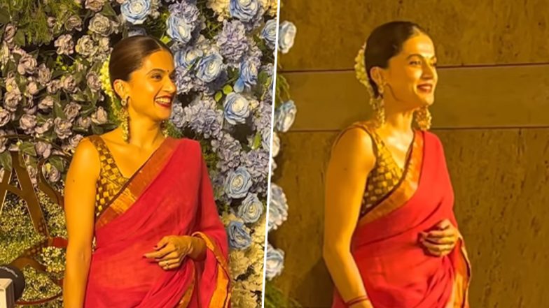 शादी के सवाल पर Taapsee Pannu ने दी प्रतिक्रिया, बोलीं - 'तुम मुझे मरवाओगे' (Watch Video)