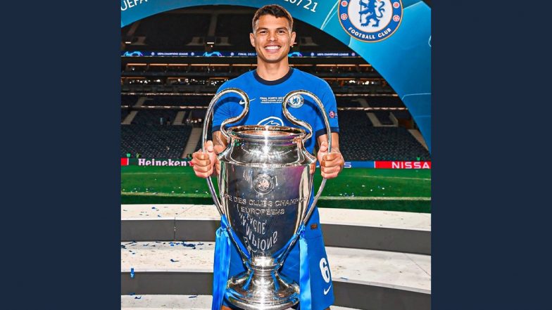 Thiago Silva Leave Chelsea:&nbsp;प्रीमियर लीग 2023-24 सीज़न के अंत में थियागो सिल्वा ने की चेल्सी छोड़ने की पुष्टि,&nbsp;फैंस के लिए शेयर की इमोशनल मेसेज, देखें वीडियो