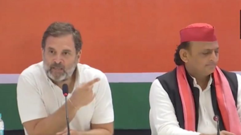 Rahul Gandhi Press Conference: 'अमेठी-रायबरेली की बजाय केरल के वायनाड से चुनाव क्यों लड़ रहे?', पत्रकार द्वारा पूछने पर राहुल गांधी ने कहा- ये बीजेपी का सवाल है (Watch Video)