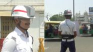 VIDEO: गर्मी से बचने के लिए वडोदरा ट्रैफिक पुलिस ने अपनाया अनोखा तरीका, AC हेलमेट से मिलेगी राहत