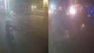VIDEO: वाराणसी में खौफनाक हादसा! कार की टक्कर में बाइक सवार 2 लोगों की मौत, वीडियो देख कांप उठेंगे आप