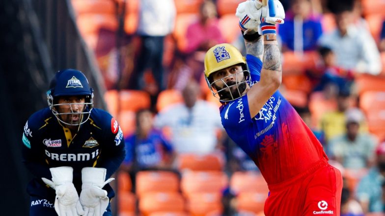 Virat Kohli Half Century: स्टार बल्लेबाज विराट कोहली ने जड़ा महज गेंदों पर ताबड़तोड़ अर्धशतक, गुजरात टाइटंस को दूसरे विकेट की तलाश