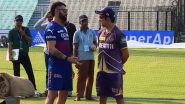 Virat Kohli Spotted With Gautam Gambhir: KKR बनाम RCB IPL 2024 मैच से पहले ईडन गार्डन्स में गौतम गंभीर के साथ बातचीत करते दिखे विराट कोहली, देखें वीडियो