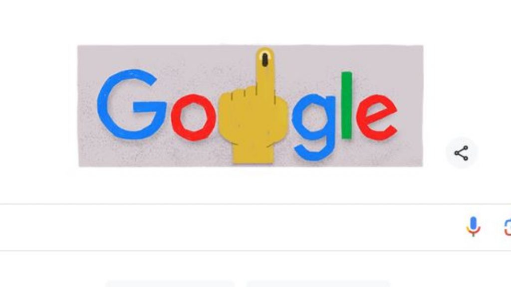 Lok Sabha Elections 2024 Google Doodle: लोकसभा चुनाव के पहले चरण को लेकर गूगल का खास डूडल