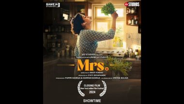 Sanya Malhotra स्टारर 'Mrs' ने New York Indian Film Festival में मचाई धूम, क्लोजिंग फिल्म के रूप में होगी स्क्रीनिंग