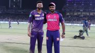 RR vs KKR, IPL 2024 70th Match Live Score Update: कोलकाता नाइट राइडर्स के कप्तान श्रेयस अय्यर ने जीता टॉस, पहले गेंदबाजी करने का किया फैसला