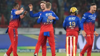 RCB vs CSK, IPL 2024 68th Match Live Score Update: चेन्नई सुपर किंग्स की टीम को लगा पहला बड़ा झटका, सलामी बल्लेबाज रुतुराज गायकवाड़ हुए आउट