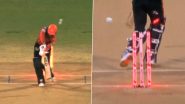 Abhishek Sharma Wicket: मिचेल स्टार्क ने अभिषेक शर्मा को मारा बोल्ड, बल्लेबाज भी हो गया हैरान; देखें वीडियो